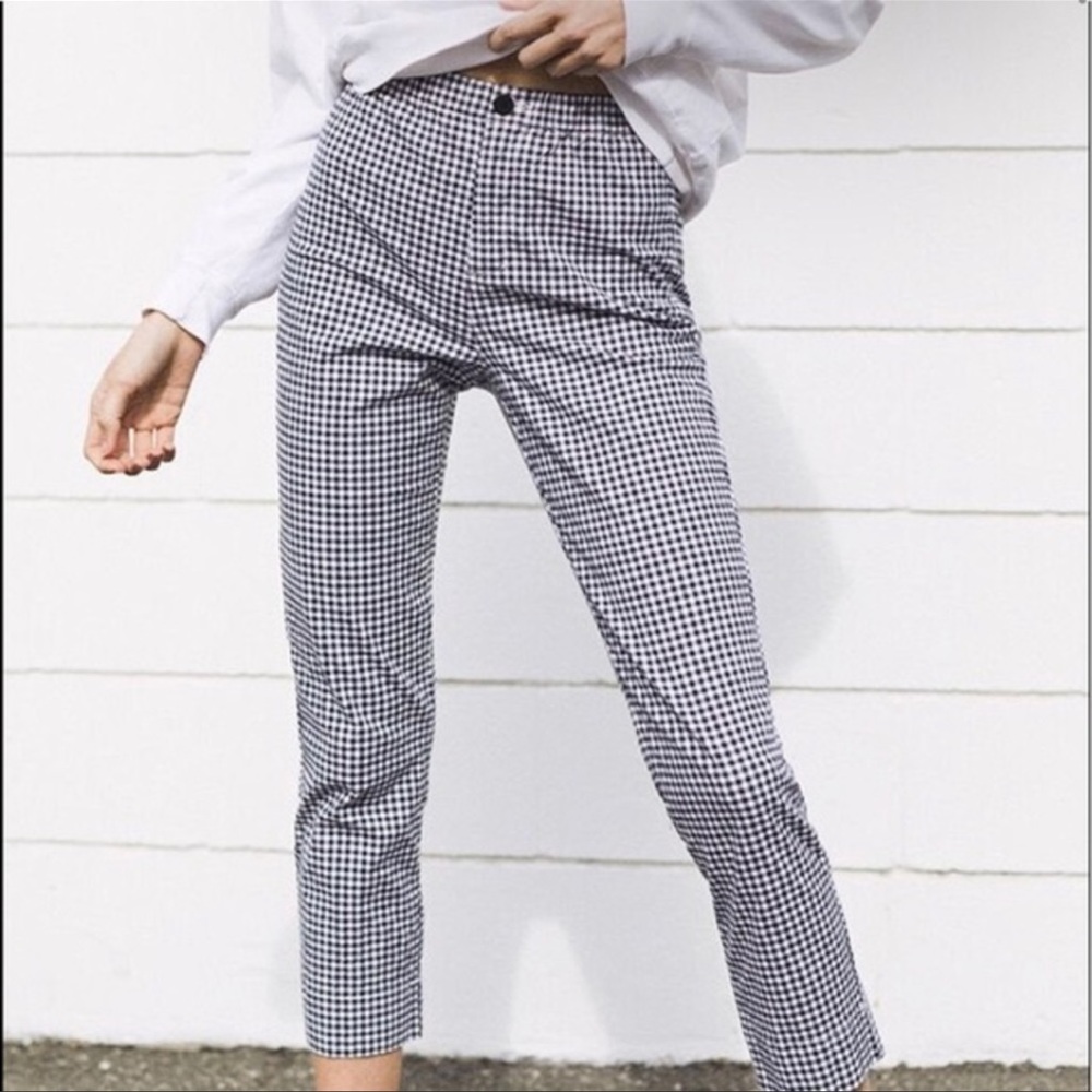 John Galt Tilden Pant Gingham